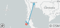 Thailand\'s Strände: Bangkok nach Phuket - 5 Destinationen 
