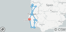  Les routes de campagne du Portugal (petits groupes, été, 11 jours) - 16 destinations 