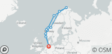  Norwegens magische Mitternachtssonne - 11 Destinationen 