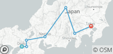  8 días Japón espléndido con Nagoya (habitaciones privadas de hotel de 3 estrellas) - 7 destinos 