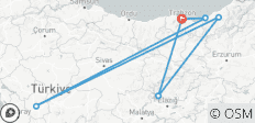  Private 4-Day Black Sea Short Break: Sümela, Uzungöl, Ayder &amp; Fırtına Valley from Trabzon - 6 destinations 