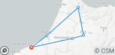  Marokkaanse steden in het noorden - 5 dagen - 6 bestemmingen 