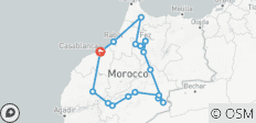  Marokko 8 Daagse Rondreis vanuit Casablanca - 17 bestemmingen 