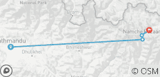  Amadablam Basecamp trek – 4600 m – terugreis per helikopter - 4 bestemmingen 