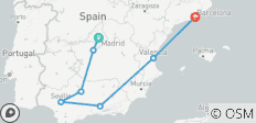  Spain\'s Classics (Madrid to Barcelona) (2024) - 7 destinations 