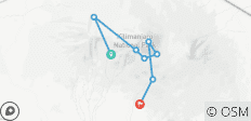  Machame Route Trekkingreise (mit 2 Übernachtungen im Hotel) 7 Tage - 8 Destinationen 