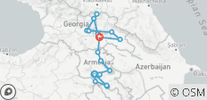  Lo mejor de Armenia y Georgia - circuito privado - 20 destinos 