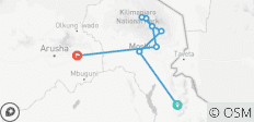 Mount Kilimanjaro Climbing Rongai Route 7 Days