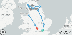  Gems of Northern England - 9 Days/8 Nights (13 destinations) - 13 destinations 