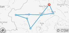  Rajastán imperial- grupos pequeños, acaba en Nueva Delhi, 13 días, puerta a puerta - 8 destinos 