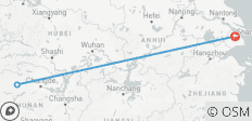  Circuit de 3 jours à Zhangjiajie au départ de Shanghai par vol aller- retour - 3 destinations 