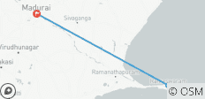  Madurai &amp; Rameshwaram – een goddelijk verblijf - 3 bestemmingen 