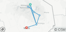  Trekking de 6 jours au Kilimandjaro par la route de Marangu - 9 destinations 