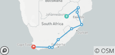  Sensational South Africa Southbound - 19 days - 9 destinations 