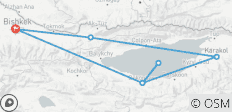  Expédition d\'aigles à Issyk Kul (10 jours) - 7 destinations 
