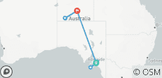  The Ghan – verken Adelaide, Uluru &amp; Alice Springs – 12 dagen - 9 bestemmingen 