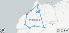  Grand Morocco Tour: Casablanca, Chefchaouen, Fez, Marrakesh &amp; More - 13 Days - 12 destinations 