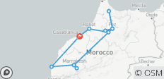  Discover Morocco: Imperial Cities to the Atlas Mountains &amp; the Coast - 13 Days - 12 destinations 