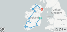  Shades of Ireland avec l\'Irlande du Nord - Dublin à Belfast - 2024 - 16 destinations 