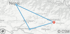  Nepal Cultural Tour- 8 days (Kathmandu, Chitwan and Pokhara) - 4 destinations 