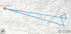 Trek Pikey Peak- 9 Days - 6 destinations 