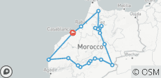  11 Days Adventurous Must-Do Morocco Cultural Tour from Casablanca - 18 destinations 