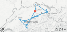  Bergen, valleien &amp; meren van Zwitserland - 14 bestemmingen 