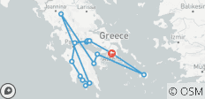  Griekenland – legenden &amp; landschappen - 17 bestemmingen 