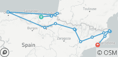  Lo más destacado del norte de España - 20 destinos 
