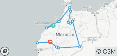  Ultimate Morocco: Imperial Cities, Mountains, Deserts &amp; Coast - 13 Days - 14 destinations 