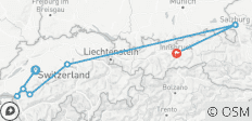  Discover Switzerland, Austria &amp; Bavaria (Bern to Innsbruck) (2024) - 7 destinations 