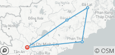  Cyclisme au Vietnam : Hauts plateaux et plages 4 jours - 5 destinations 