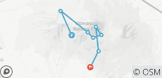  Kilimanjaro Climbing Via Machame Route 7 days - 8 destinations 