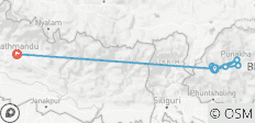  Bhutan Tour - 9 destinations 