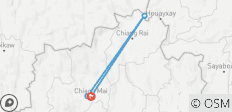  Chiang Mai en de gouden driehoek - Alleenreizende - 4 bestemmingen 