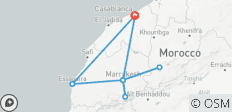  Magic in Morocco: Casablanca - 15 Days - 8 destinations 