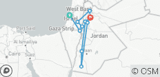  Israël - Jordanië (rondreis Heilig Land) - 11 bestemmingen 