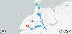  8 Days - The Route Of Caravans Morocco Tour - 22 destinations 