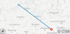  Circuit de 3 jours de la PRI à Zhaoxing et Tang\'an Dong, Villages Miao Basha depuis Guangzhou en train - 3 destinations 