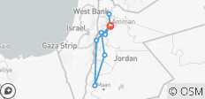 Jordanië – Hoogtepunt - 9 bestemmingen 