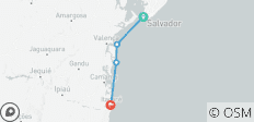  Îles, plages cachées et côte de cacao de Bahia - 4 destinations 
