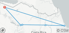  Costa Rica Highlights - 6 destinations 