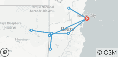  Belize Mayatour &amp; Tikal - 11 destinations 