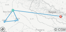  Golden Triangle Tour with Kathmandu - 15 destinations 