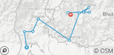  Nordostindien mit Bhutan - 11 Destinationen 