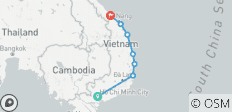  Vietnam Central Coast Cycling Tour - 7 destinations 