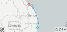  Vietnam Central Coast Cycling Tour - 6 destinations 