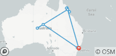  Rondreis naar Sydney, Alice Springs, Uluru &amp; Cairns - 11 bestemmingen 