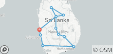  Splendeurs du Sri Lanka, des villes anciennes aux plages immaculées : 20 jours - 12 destinations 