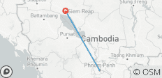  Highlight Of Cambodia: From Phnom Penh To Siem Reap 6 Days - Private Tour - 2 destinations 